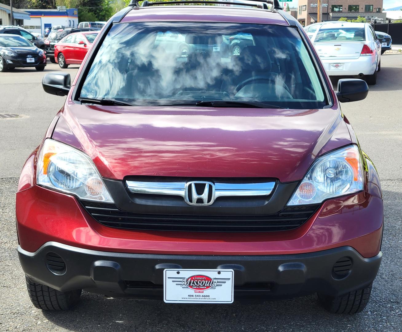 2009 Red /Gray Honda CR-V LX (5J6RE483X9L) with an 2.4L L4 engine, 5 Speed Automatic transmission, located at 450 N Russell, Missoula, MT, 59801, (406) 543-6600, 46.874496, -114.017433 - Great Running AWD SUV. 2.4L I4 Engine. 5 Speed Automatic Transmission. Air. Cruise. Tilt. Power Windows and Locks. New Tires. Roof Rack. Does have a Rebuilt Title so financing is not available. - Photo#2